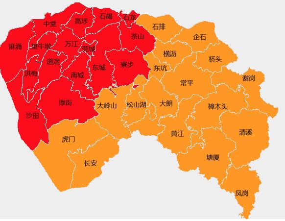 厚街镇最新天气预报概览